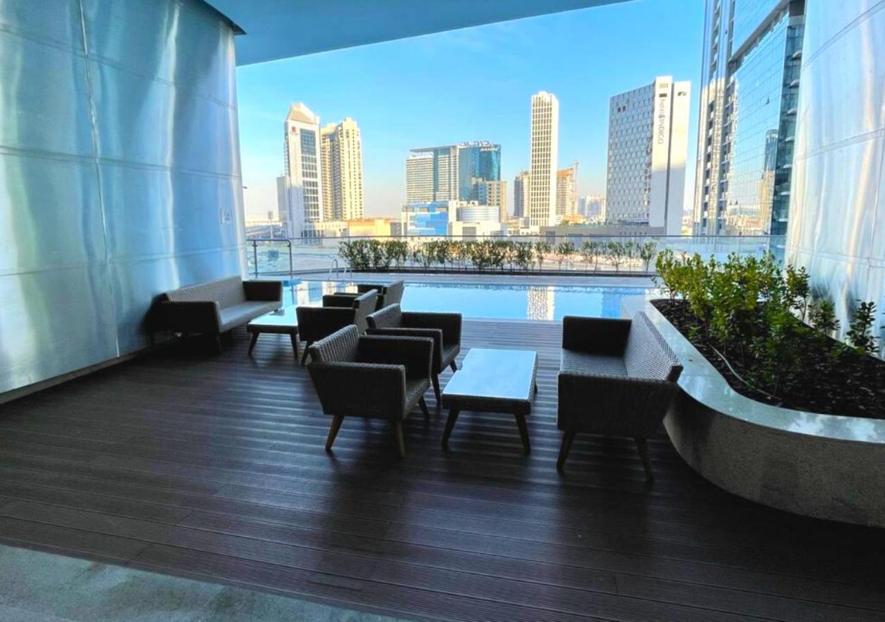 Rh- Modern Comfort, Bright 1Br Near Dubai Mall, City Views Extérieur photo