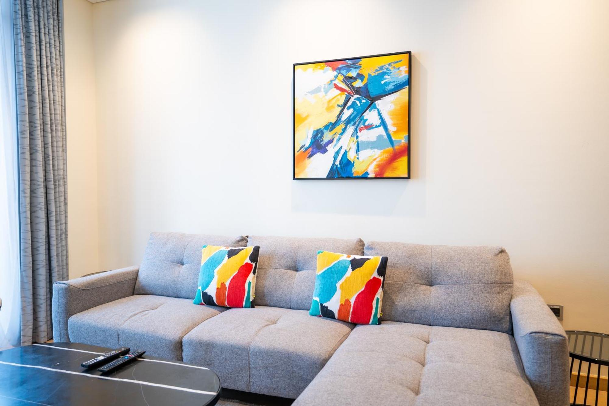 Rh- Modern Comfort, Bright 1Br Near Dubai Mall, City Views Extérieur photo