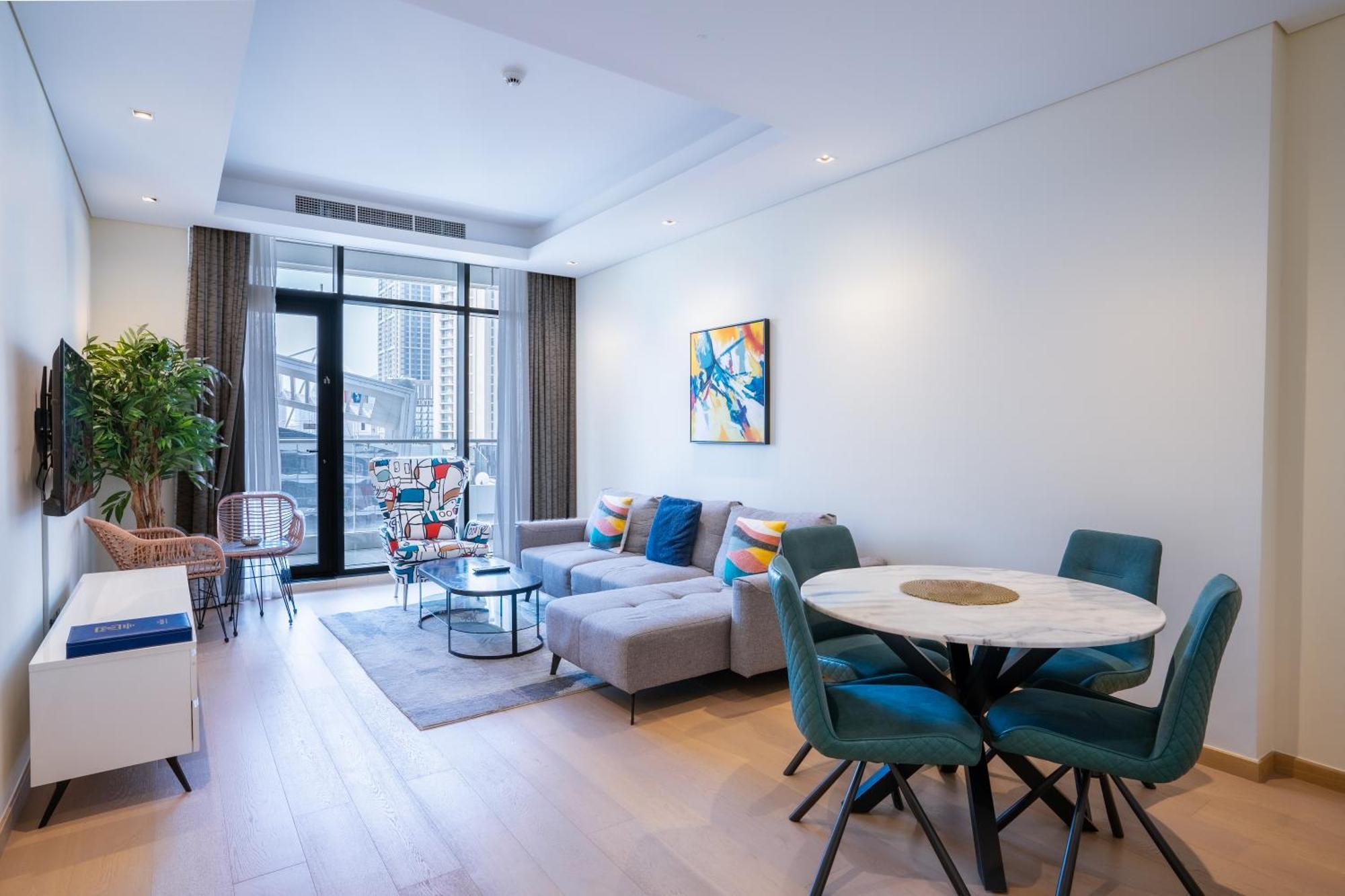Rh- Modern Comfort, Bright 1Br Near Dubai Mall, City Views Extérieur photo